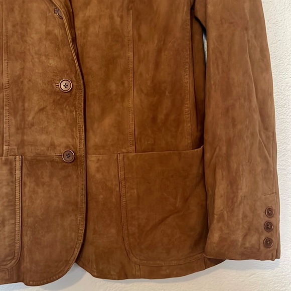 The Territory Ahead Genuine Leather Blazer - Picture 4 of 8